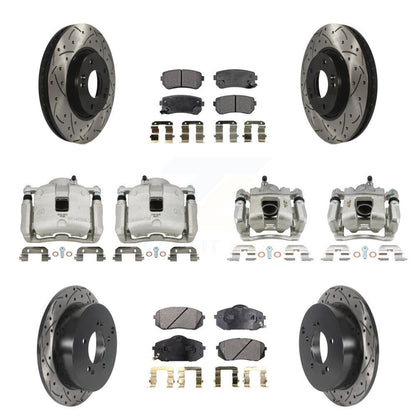 Disc Rotors and Brake Pads Kit-KCD-100362T - Kit.bestparts.ca