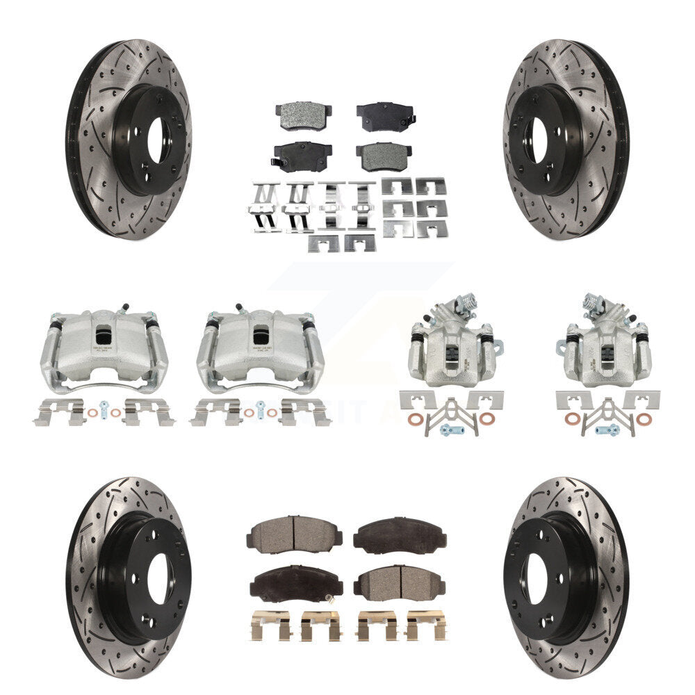 Disc Rotors and Brake Pads Kit-KCD-100371P - Kit.bestparts.ca Kit.bestparts.ca