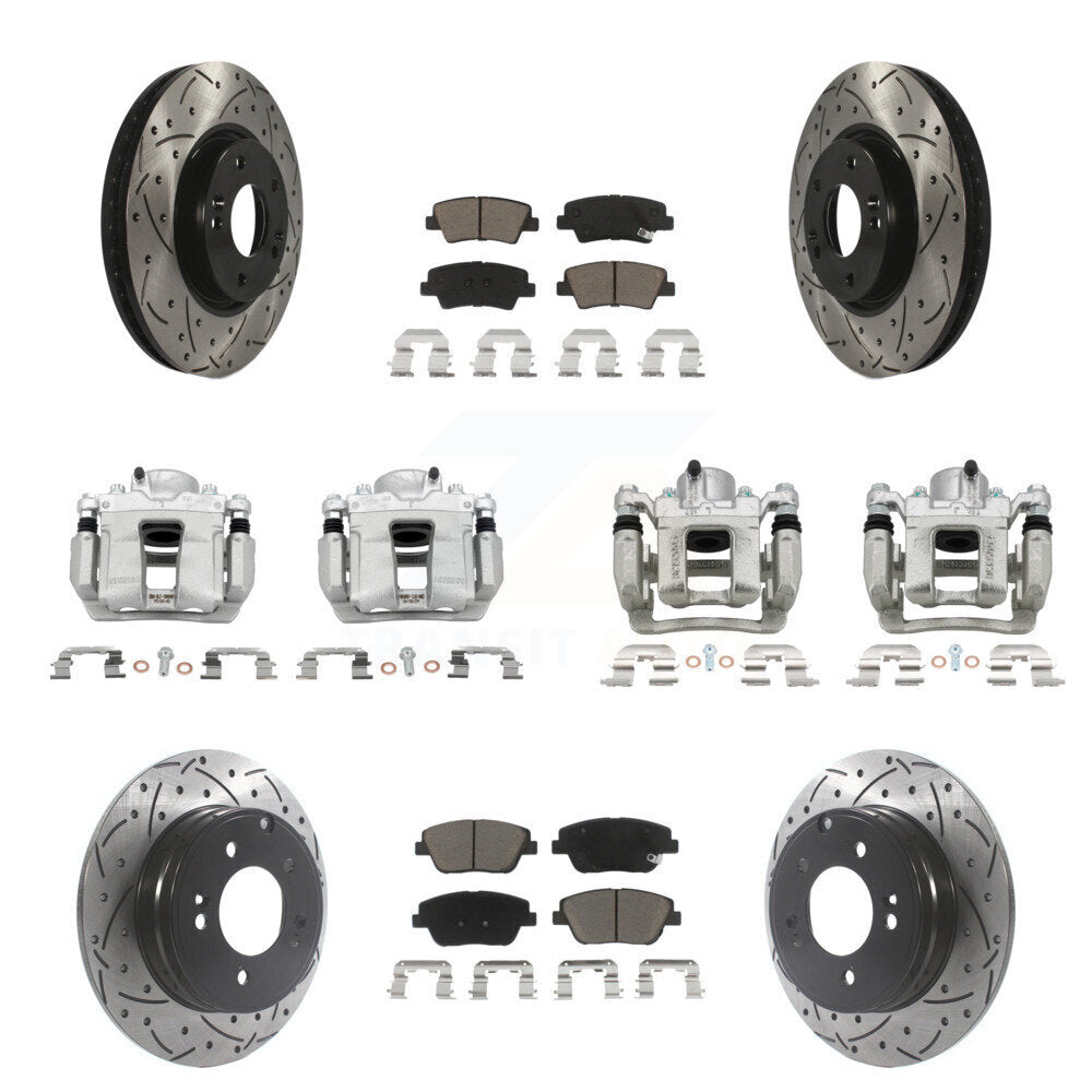 Disc Rotors and Brake Pads Kit-KCD-100374C - Kit.bestparts.ca
