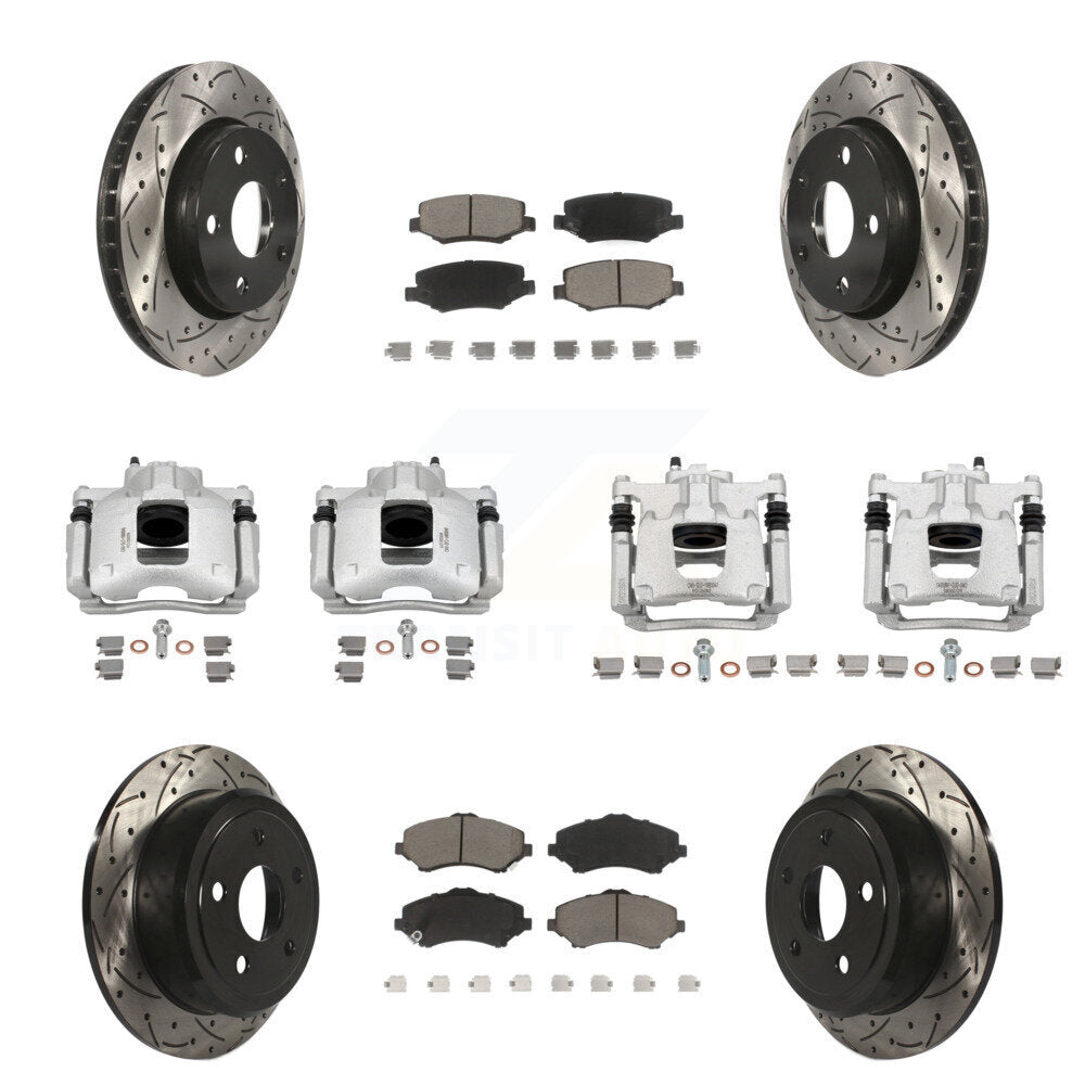 Disc Rotors and Brake Pads Kit-KCD-100376C - Kit.bestparts.ca Kit.bestparts.ca