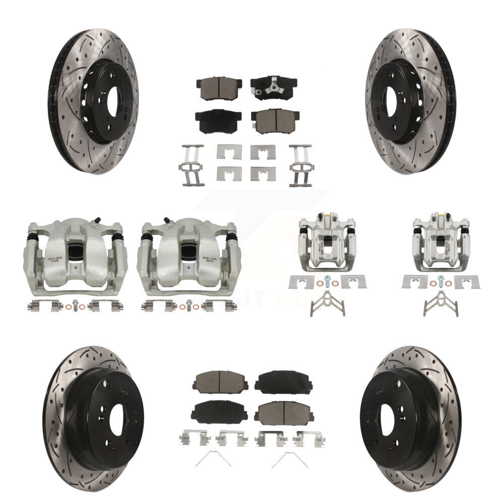Disc Rotors and Brake Pads Kit-KCD-100377C - Kit.bestparts.ca Kit.bestparts.ca