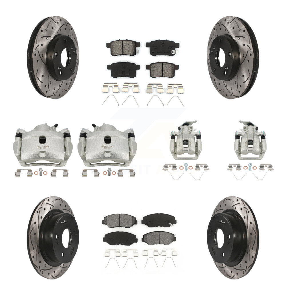 Disc Rotors and Brake Pads Kit-KCD-100381S - Kit.bestparts.ca