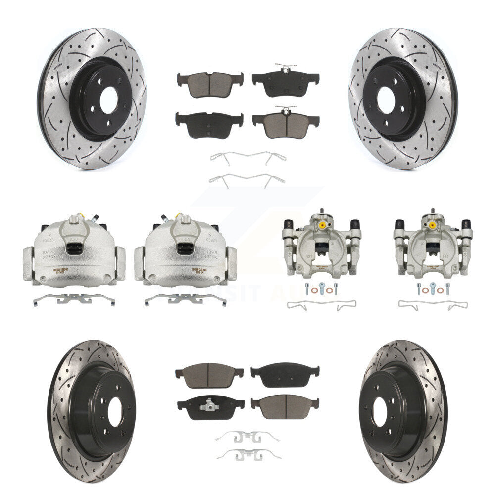 Disc Rotors and Brake Pads Kit-KCD-100394C - Kit.bestparts.ca Kit.bestparts.ca