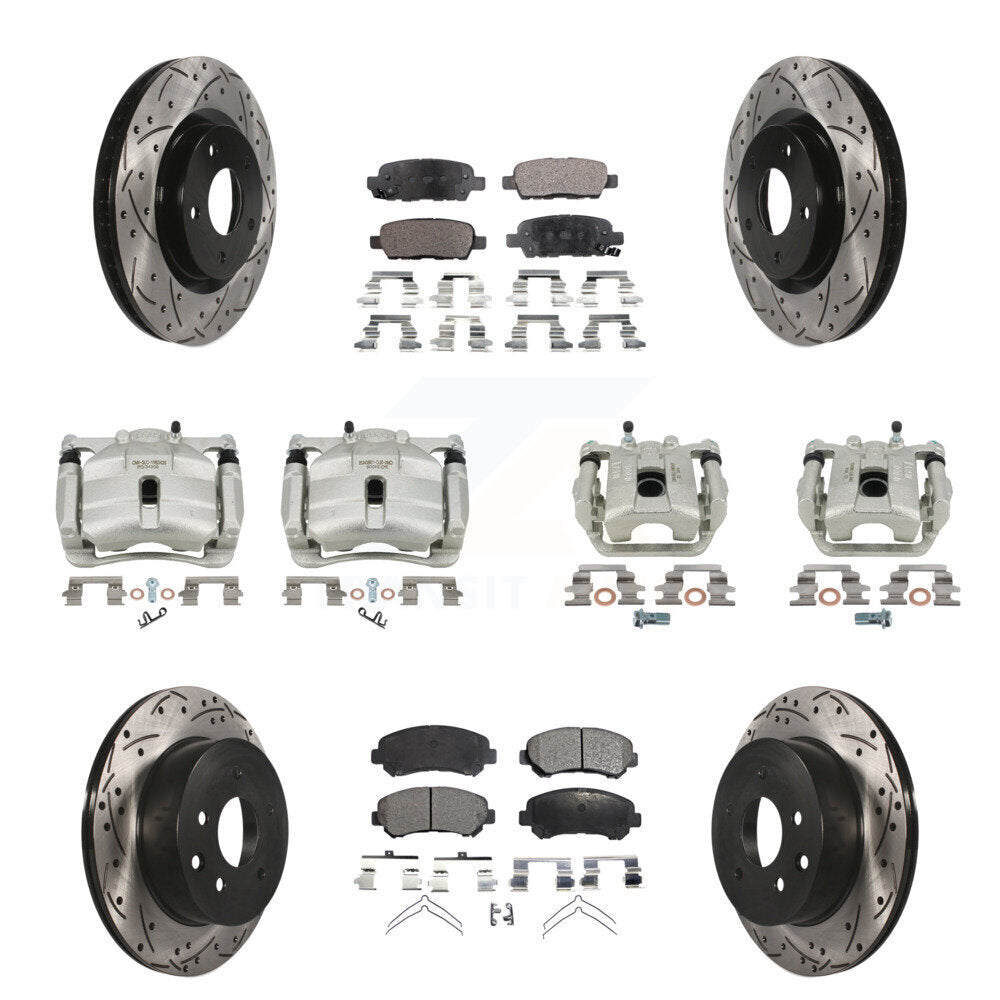 Disc Rotors and Brake Pads Kit-KCD-100395P - Kit.bestparts.ca Kit.bestparts.ca