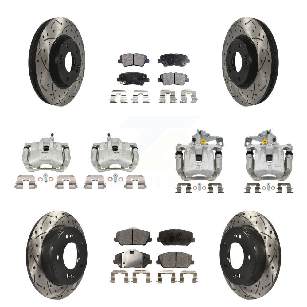Disc Rotors and Brake Pads Kit-KCD-100423T - Kit.bestparts.ca Kit.bestparts.ca