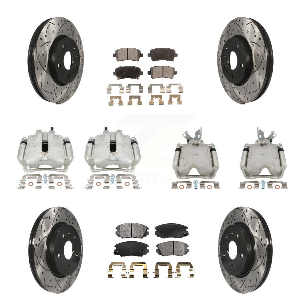 Disc Rotors and Brake Pads Kit-KCD-100432T - Kit.bestparts.ca