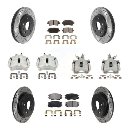 Disc Rotors and Brake Pads Kit-KCD-100434T - Kit.bestparts.ca