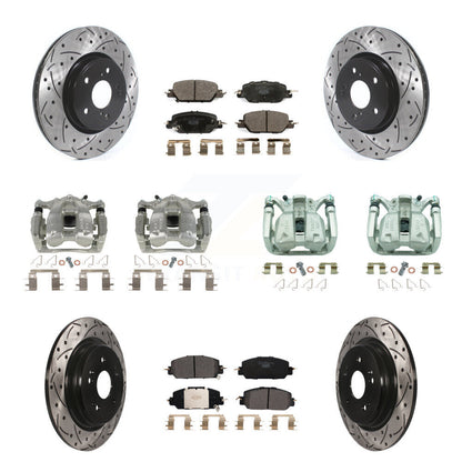 Disc Rotors and Brake Pads Kit-KCD-100437T - Kit.bestparts.ca