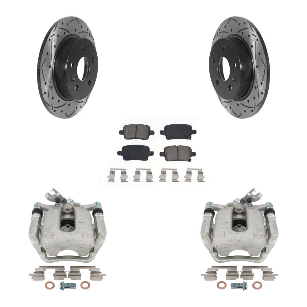 Disc Rotors and Brake Pads Kit-KCD-100445S - Kit.bestparts.ca