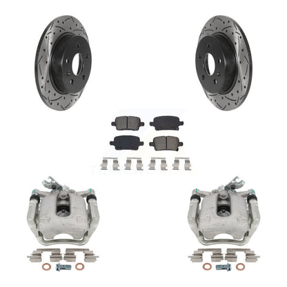 Disc Rotors and Brake Pads Kit-KCD-100445S - Kit.bestparts.ca