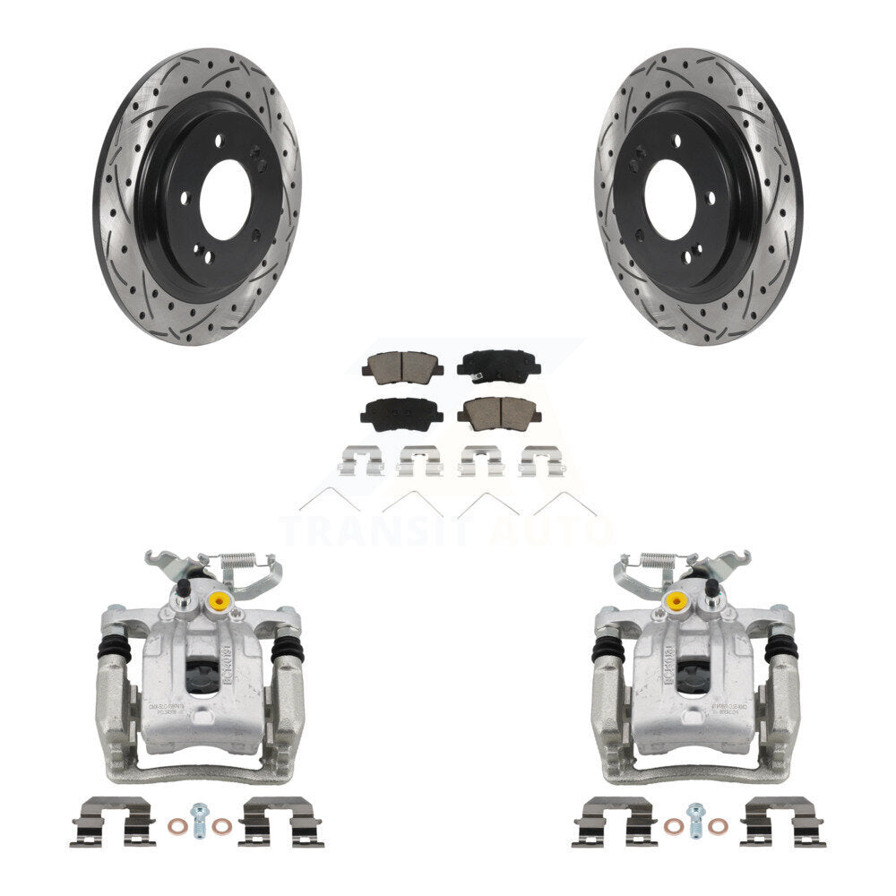 Disc Rotors and Brake Pads Kit-KCD-100456C - Kit.bestparts.ca Kit.bestparts.ca