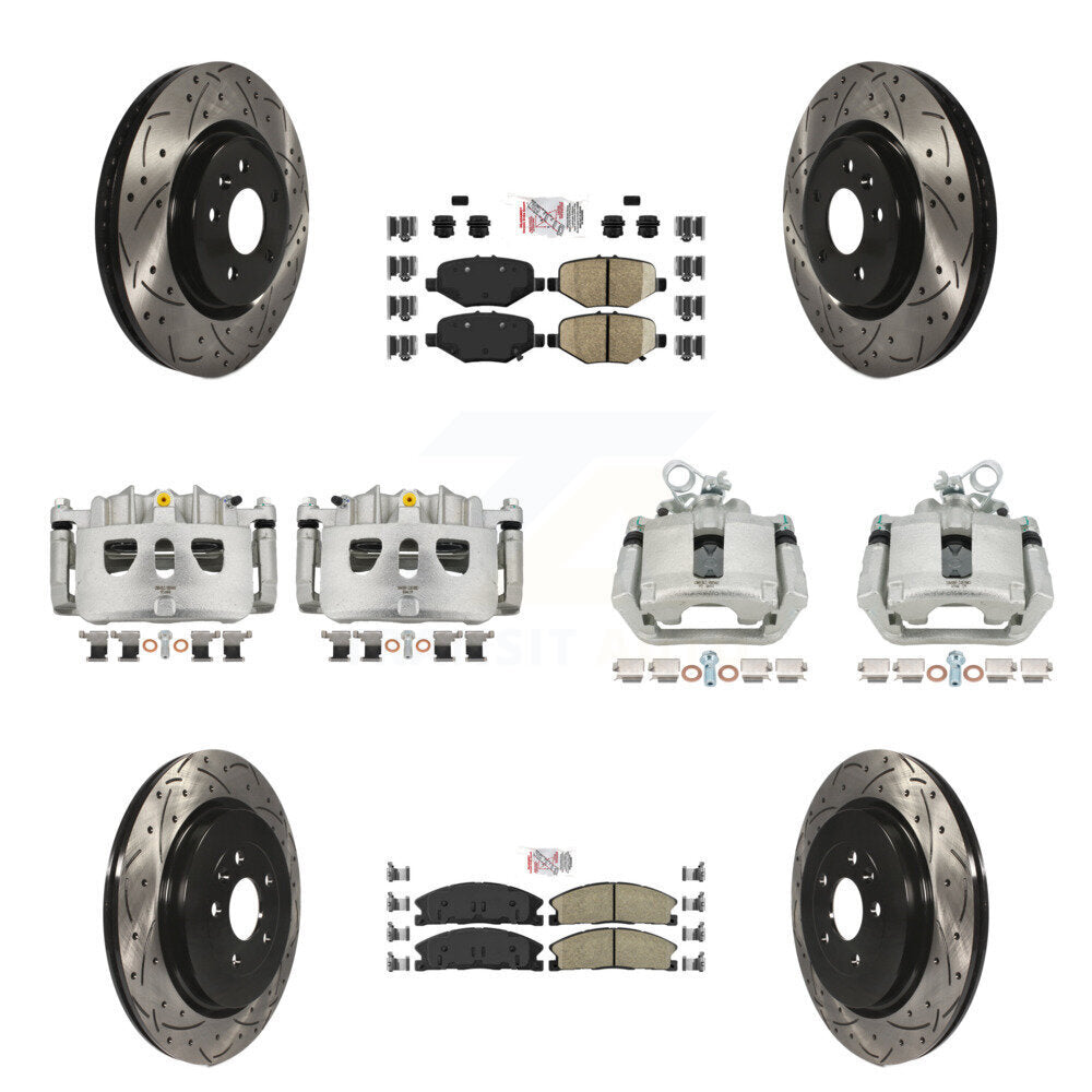 Disc Rotors and Brake Pads Kit-KCD-100476N - Kit.bestparts.ca