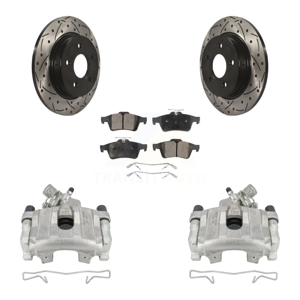 Disc Rotors and Brake Pads Kit-KCD-100480P - Kit.bestparts.ca