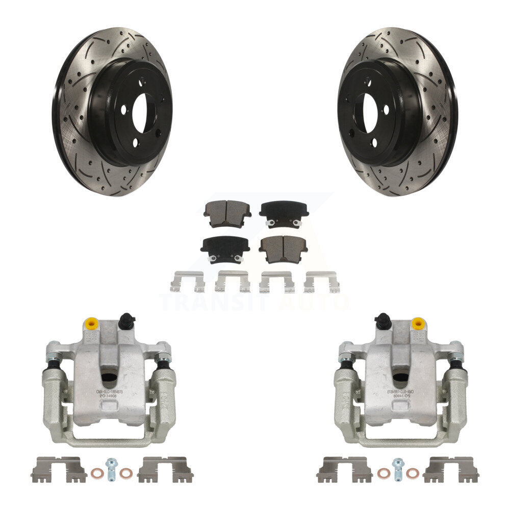 Disc Rotors and Brake Pads Kit-KCD-100488C - Kit.bestparts.ca