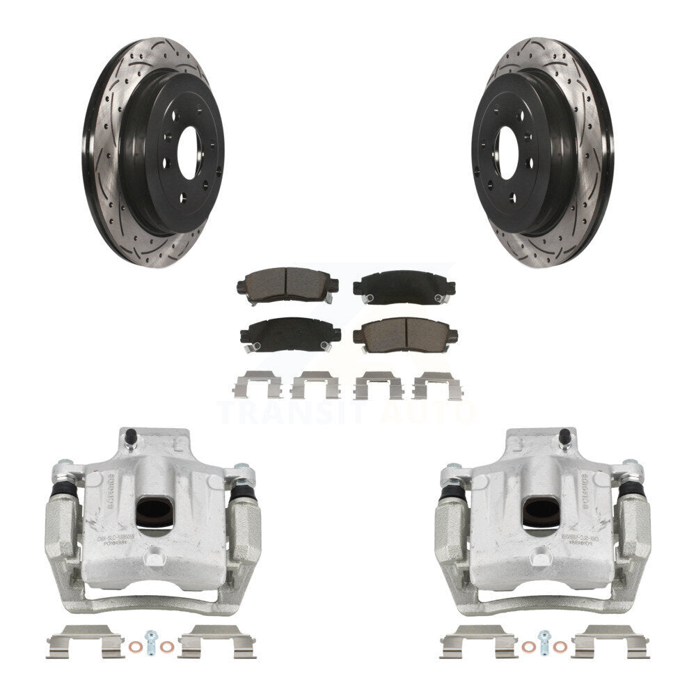 Disc Rotors and Brake Pads Kit-KCD-100493C - Kit.bestparts.ca