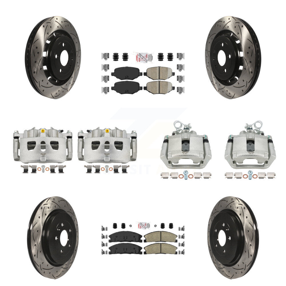Disc Rotors and Brake Pads Kit-KCD-100498N - Kit.bestparts.ca Kit.bestparts.ca