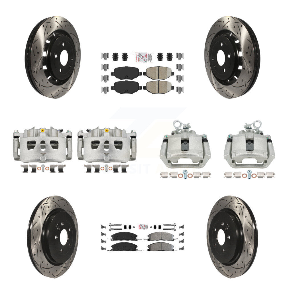 Disc Rotors and Brake Pads Kit-KCD-100500N - Kit.bestparts.ca Kit.bestparts.ca
