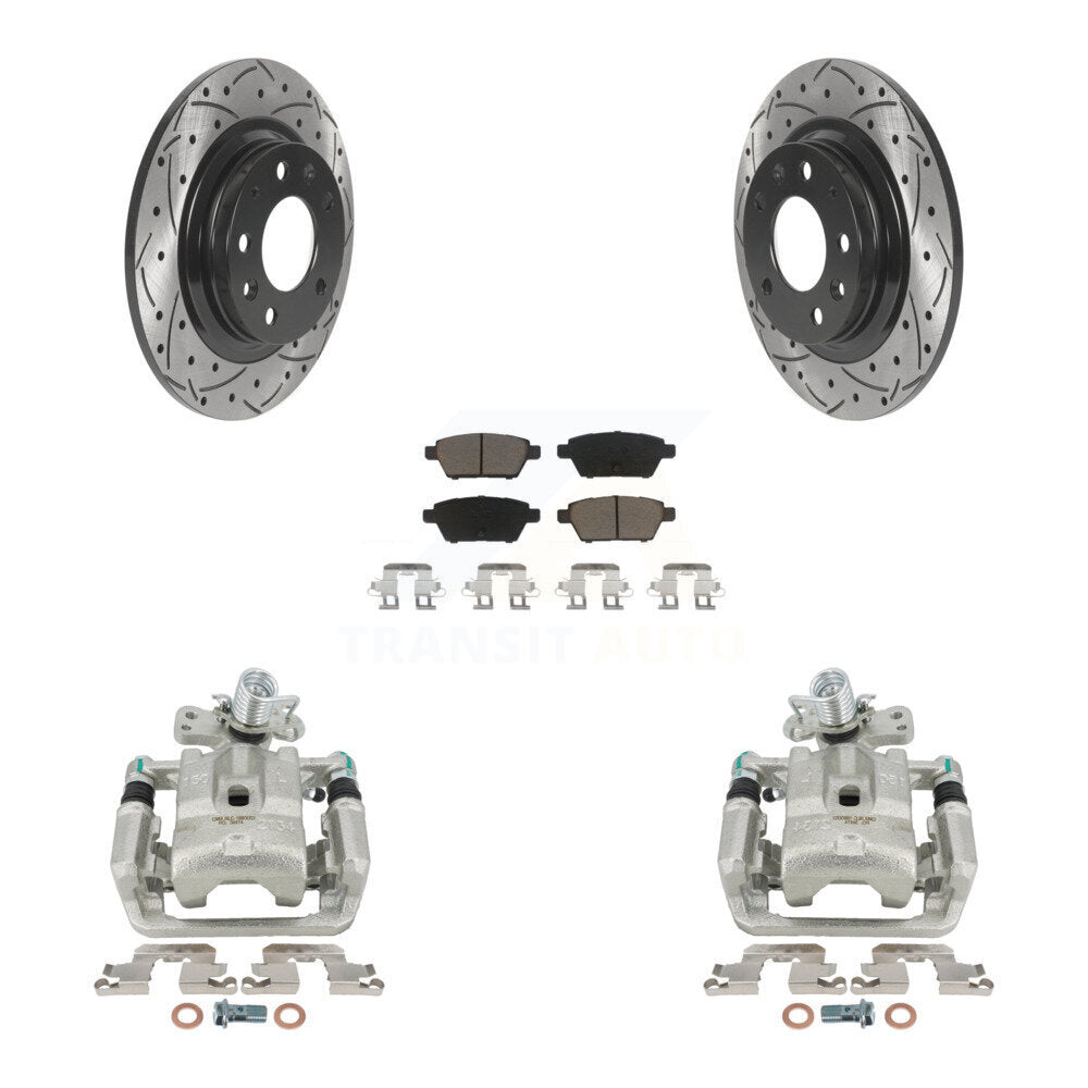 Disc Rotors and Brake Pads Kit-KCD-100510C - Kit.bestparts.ca