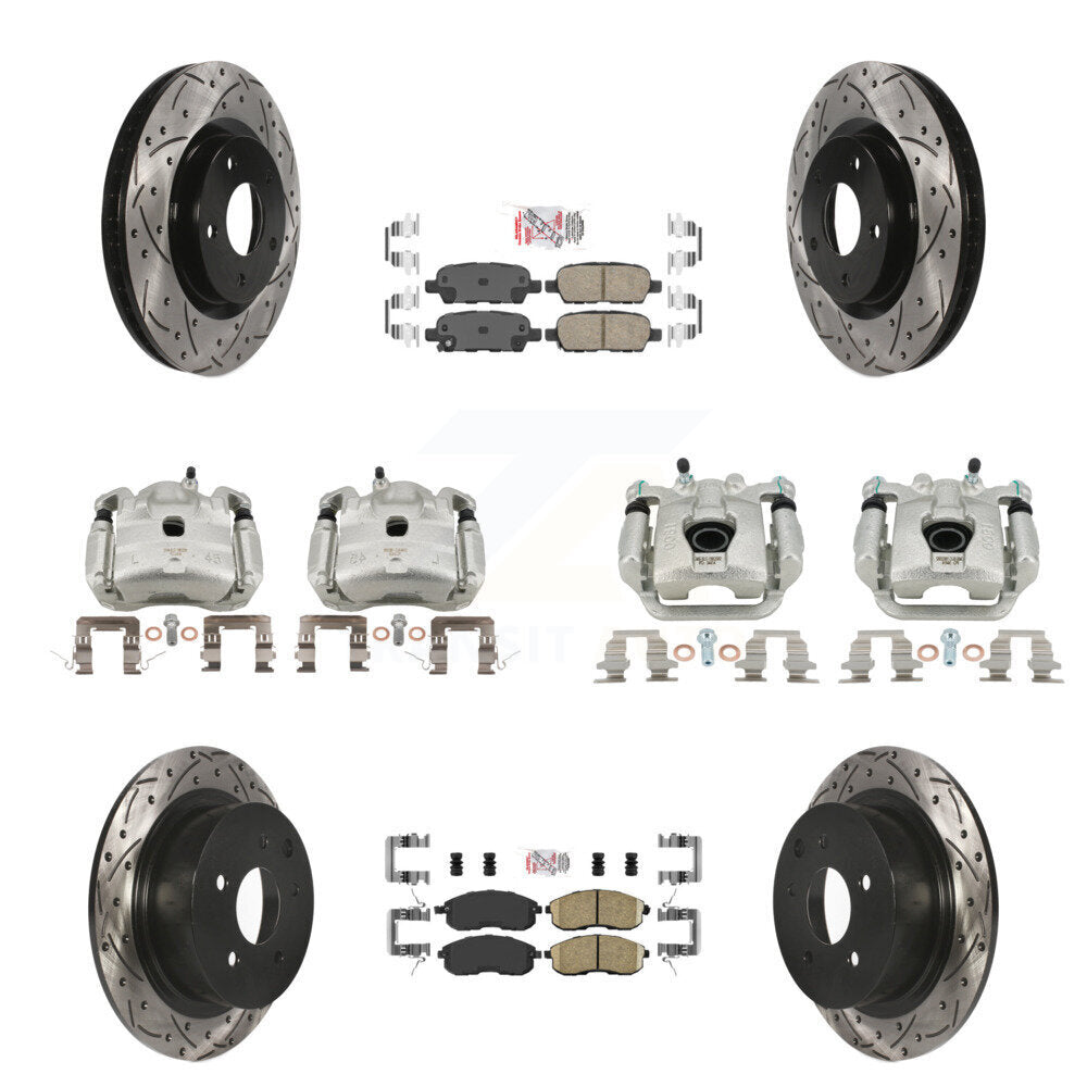 Disc Rotors and Brake Pads Kit-KCD-100520N - Kit.bestparts.ca Kit.bestparts.ca