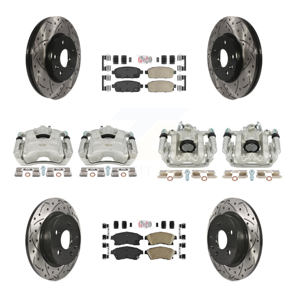 Disc Rotors and Brake Pads Kit-KCD-100521N - Kit.bestparts.ca Kit.bestparts.ca