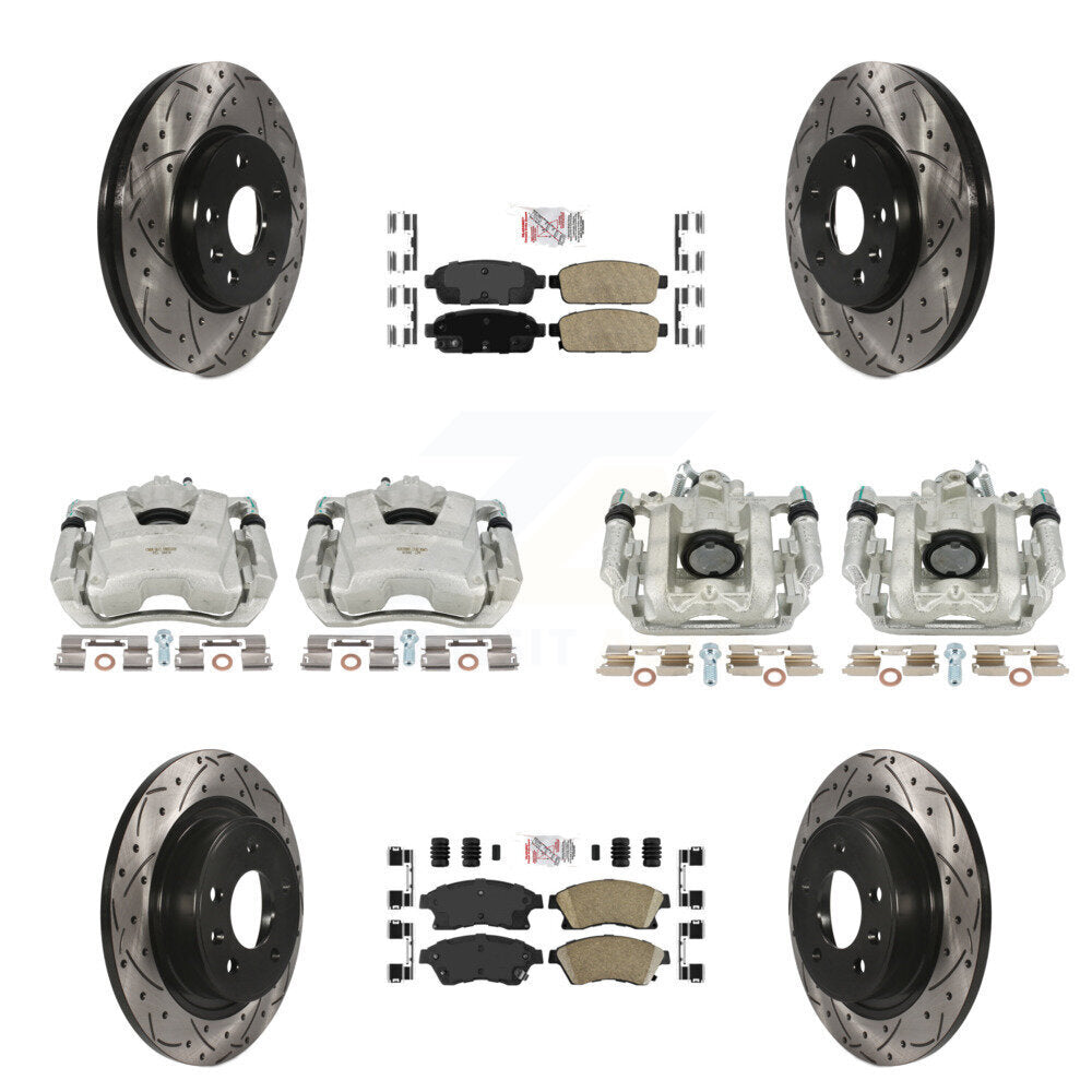 Disc Rotors and Brake Pads Kit-KCD-100526N - Kit.bestparts.ca Kit.bestparts.ca