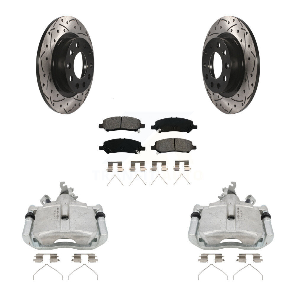 Disc Rotors and Brake Pads Kit-KCD-100527S - Kit.bestparts.ca