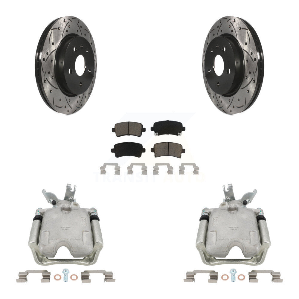 Disc Rotors and Brake Pads Kit-KCD-100533C - Kit.bestparts.ca Kit.bestparts.ca