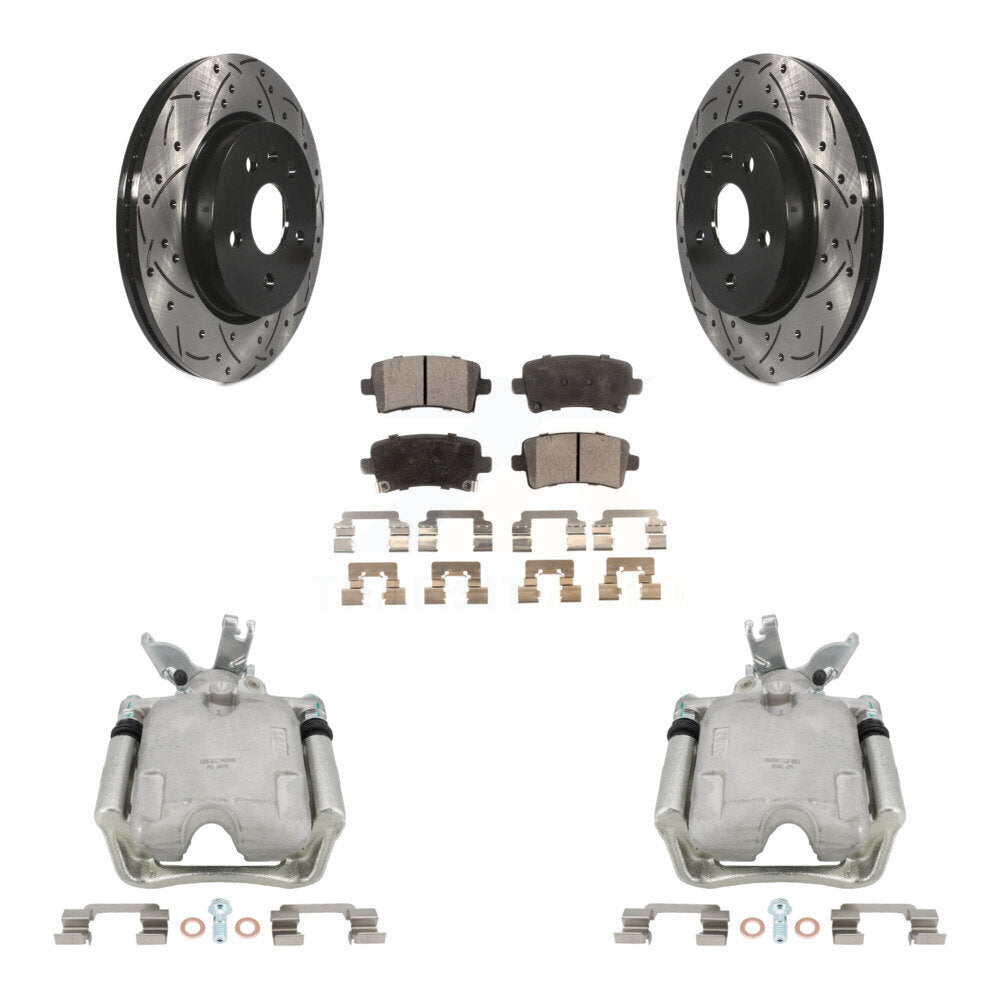 Disc Rotors and Brake Pads Kit-KCD-100540P - Kit.bestparts.ca