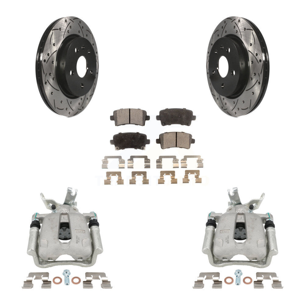 Disc Rotors and Brake Pads Kit-KCD-100541P - Kit.bestparts.ca