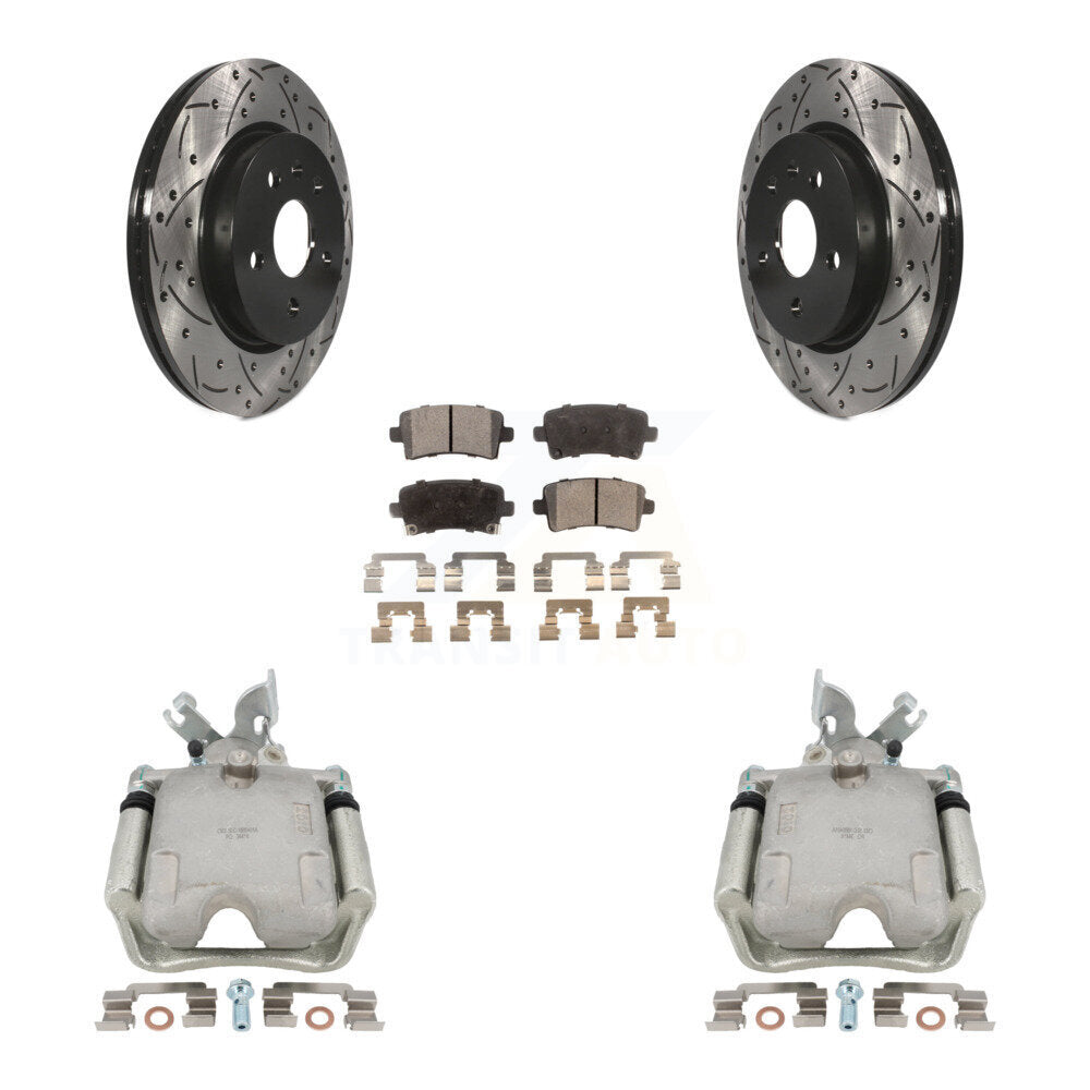 Disc Rotors and Brake Pads Kit-KCD-100542T - Kit.bestparts.ca
