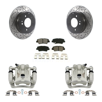 Disc Rotors and Brake Pads Kit-KCD-100544S - Kit.bestparts.ca