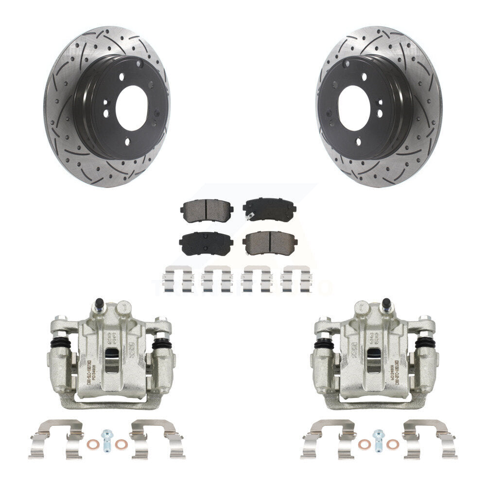 Disc Rotors and Brake Pads Kit-KCD-100548S - Kit.bestparts.ca Kit.bestparts.ca