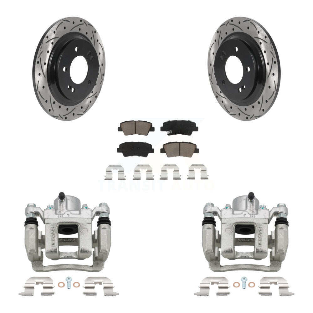 Disc Rotors and Brake Pads Kit-KCD-100550C - Kit.bestparts.ca Kit.bestparts.ca