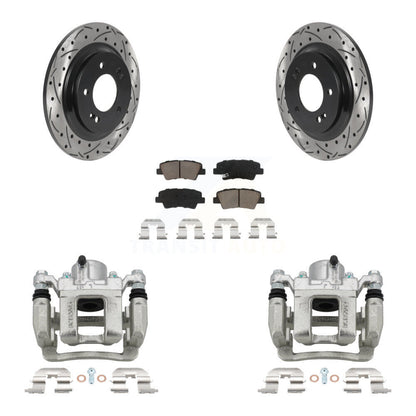 Disc Rotors and Brake Pads Kit-KCD-100550C - Kit.bestparts.ca
