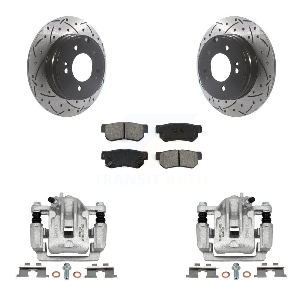 Disc Rotors and Brake Pads Kit-KCD-100551S - Kit.bestparts.ca