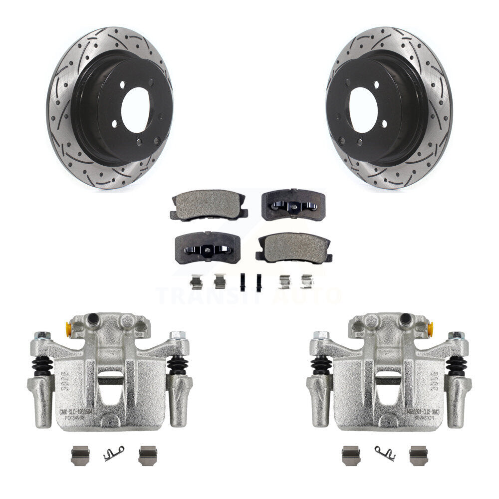Disc Rotors and Brake Pads Kit-KCD-100553P - Kit.bestparts.ca