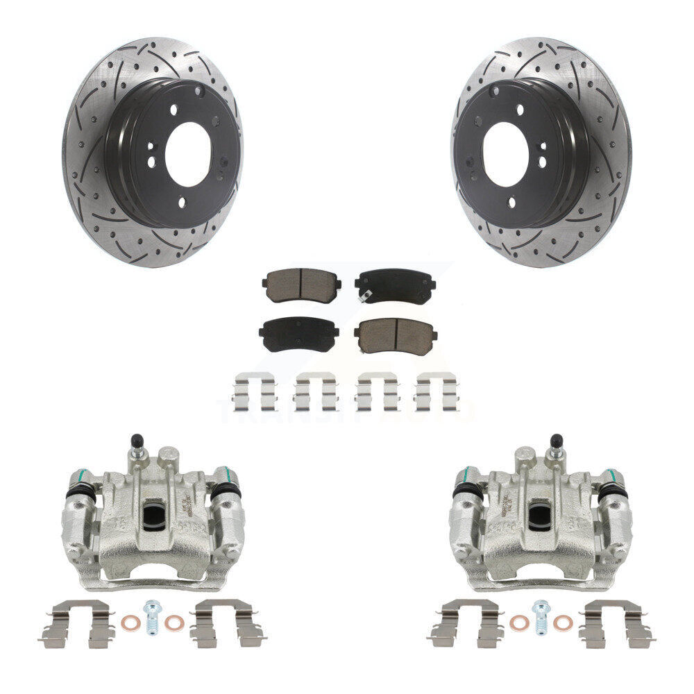Disc Rotors and Brake Pads Kit-KCD-100554C - Kit.bestparts.ca Kit.bestparts.ca