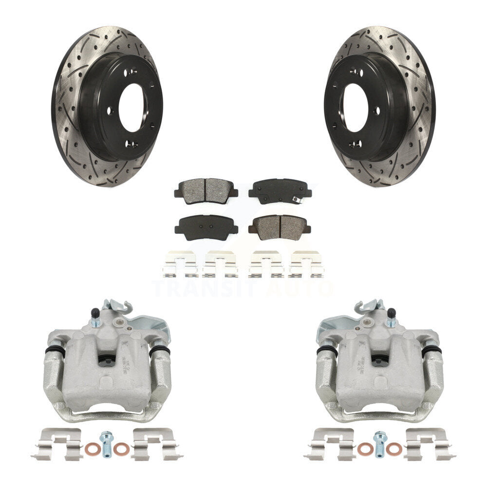 Disc Rotors and Brake Pads Kit-KCD-100555S - Kit.bestparts.ca