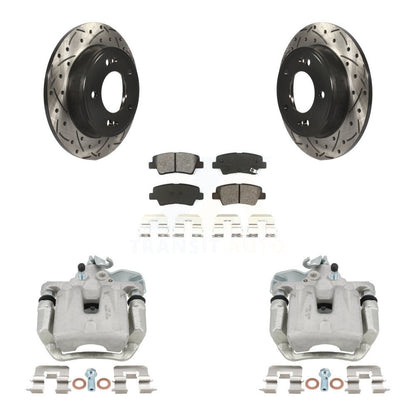 Disc Rotors and Brake Pads Kit-KCD-100555S - Kit.bestparts.ca