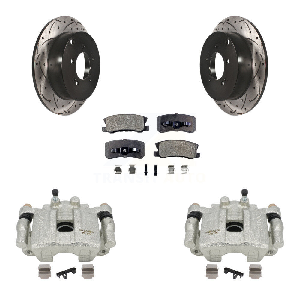 Disc Rotors and Brake Pads Kit-KCD-100556T - Kit.bestparts.ca