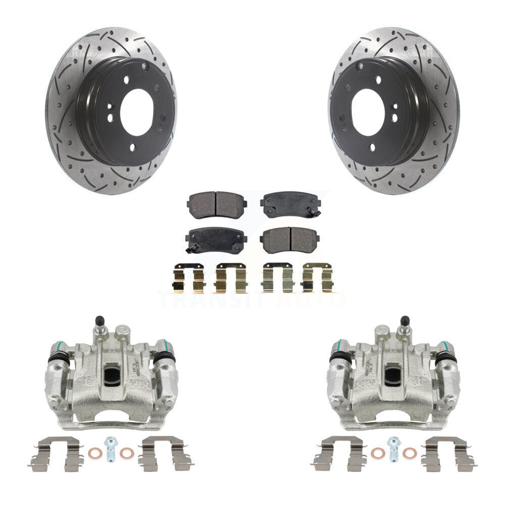 Disc Rotors and Brake Pads Kit-KCD-100561P - Kit.bestparts.ca