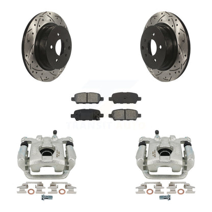 Disc Rotors and Brake Pads Kit-KCD-100563S - Kit.bestparts.ca