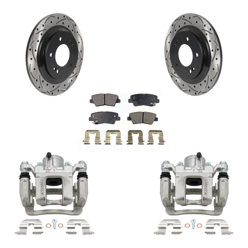 Disc Rotors and Brake Pads Kit-KCD-100566T - Kit.bestparts.ca