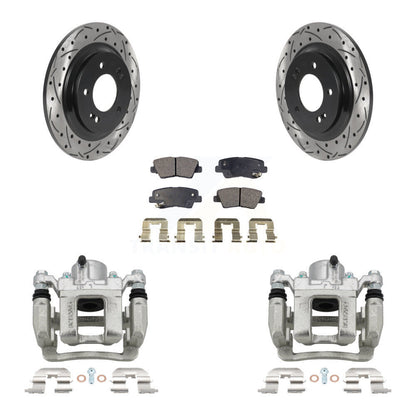 Disc Rotors and Brake Pads Kit-KCD-100566T - Kit.bestparts.ca