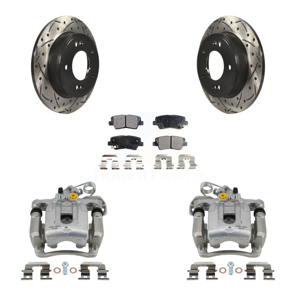 Disc Rotors and Brake Pads Kit-KCD-100567P - Kit.bestparts.ca