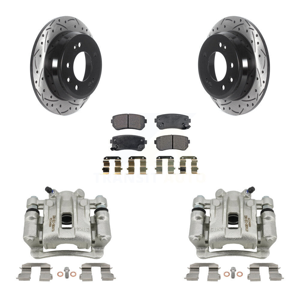Disc Rotors and Brake Pads Kit-KCD-100568P - Kit.bestparts.ca