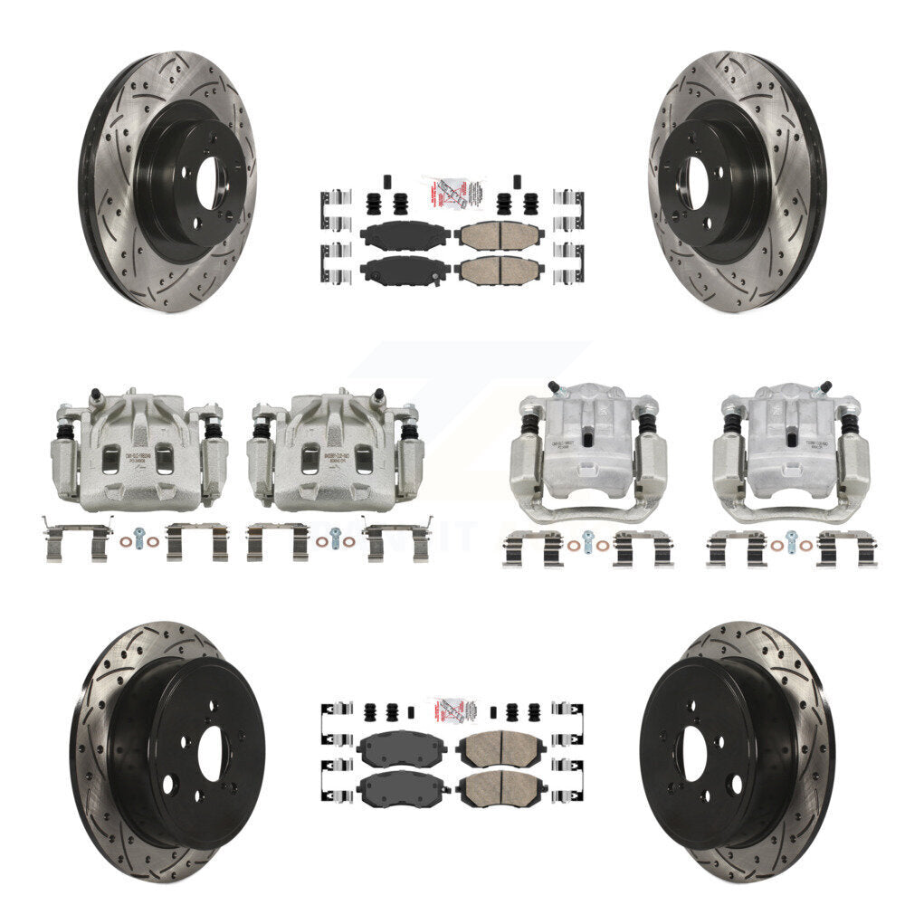 Disc Rotors and Brake Pads Kit-KCD-100577N - Kit.bestparts.ca Kit.bestparts.ca