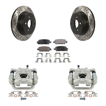 Disc Rotors and Brake Pads Kit-KCD-100578P - Kit.bestparts.ca