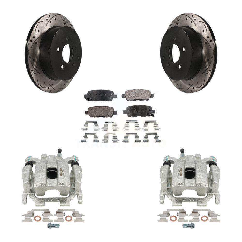 Disc Rotors and Brake Pads Kit-KCD-100586T - Kit.bestparts.ca