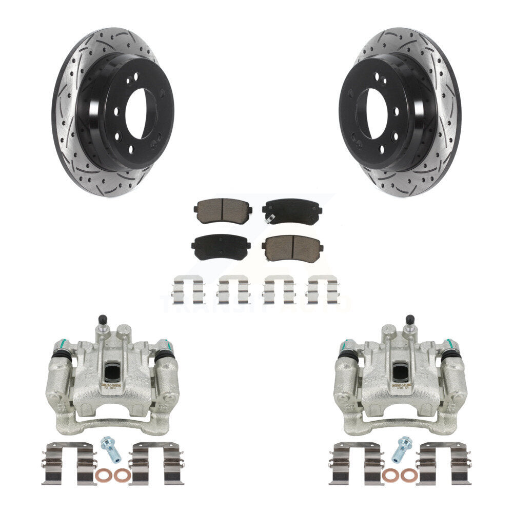 Disc Rotors and Brake Pads Kit-KCD-100591C - Kit.bestparts.ca